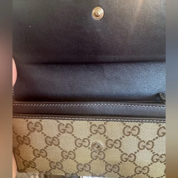 Gucci GG Monogram Canvas Lovely Heart Continental Bifold Wallet - Picture 8 of 16